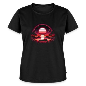 Red Light Therapy Low-level laser therapy for the - Women's Premium Organic T-shirt - black - Front - Selfina (174cm)