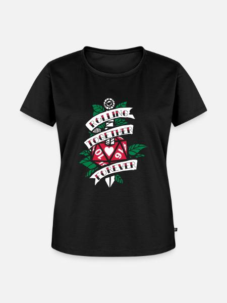 Rollenspiel hochzeit - Frauen Premium Bio T-Shirt - Schwarz