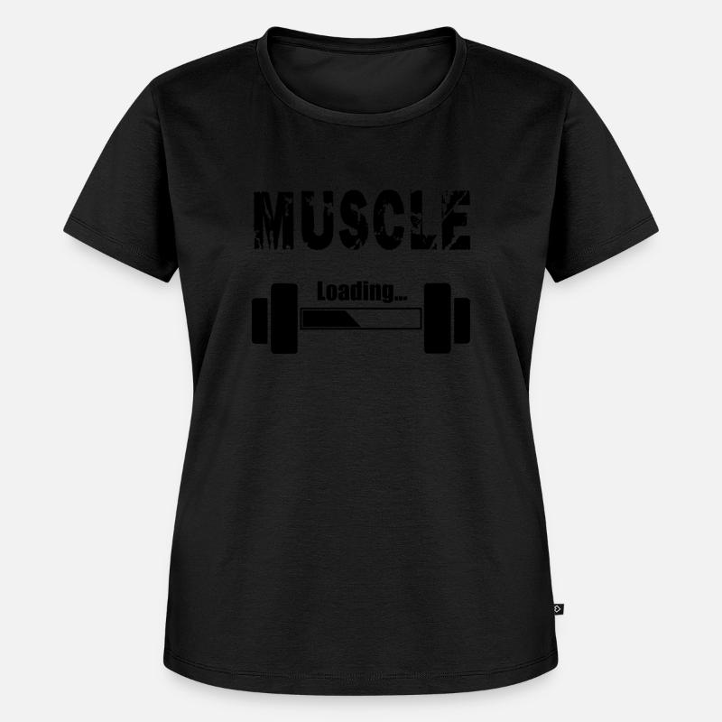 Muscle Loading - Women's Premium Organic T-shirt - black