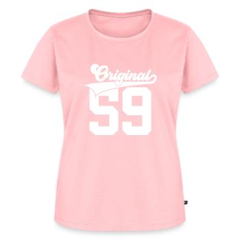 67TH BIRTHDAY 1959 ORIGINAL 59 - Women's Premium Organic T-shirt - rose - Front - AI Model Female 172 dark (172cm)