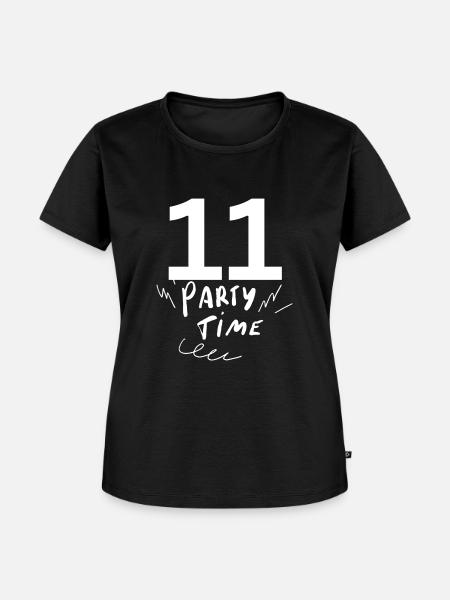 11 - Frauen Premium Bio T-Shirt - Schwarz