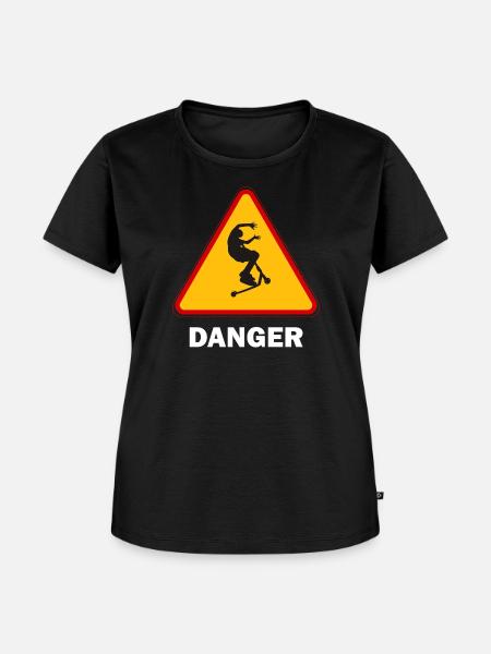 Rollts mit Freestyle DANGER - Frauen Premium Bio T-Shirt - Schwarz