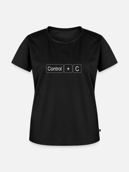 Copyer - Frauen Premium Bio T-Shirt - Schwarz