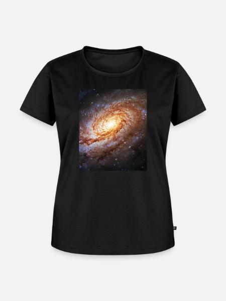 Galaxy Universe - Frauen Premium Bio T-Shirt - Schwarz