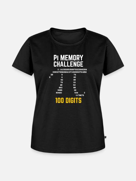Pi Day T-Shirt - Frauen Premium Bio T-Shirt - Schwarz