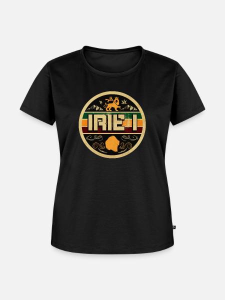 Irie I Rastafari - T-shirt Premium bio Femme - noir