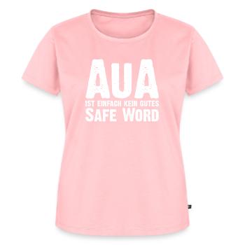 Aua ist kein gutes Safe Word - Bdsm Cosplay Bondag - Frauen Premium Bio T-Shirt - Rosa - Vorne - AI Model Female 172 dark (172cm)