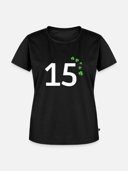 15 - Frauen Premium Bio T-Shirt - Schwarz