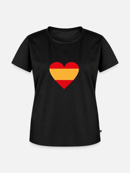 Spanien - Frauen Premium Bio T-Shirt - Schwarz