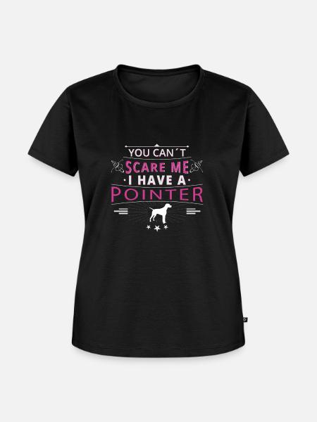 English Pointer scare Pointer - Frauen Premium Bio T-Shirt - Schwarz