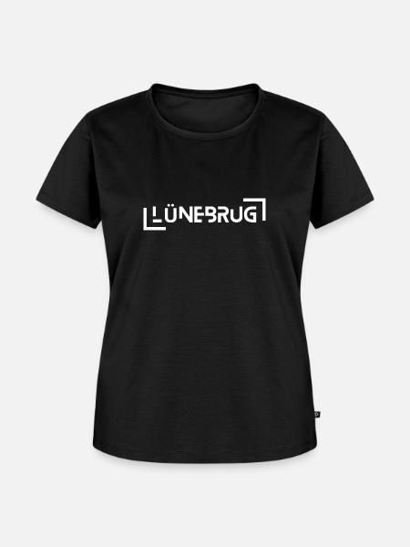 Lüneburg - Frauen Premium Bio T-Shirt - Schwarz