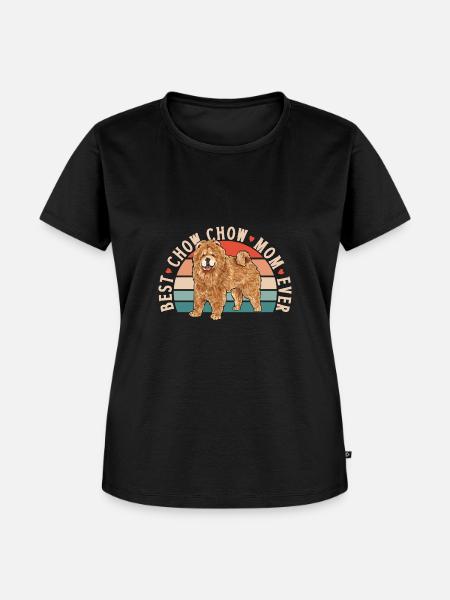 Chow Chow Hund - Frauen Premium Bio T-Shirt - Schwarz