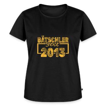 2013 - Women's Premium Organic T-shirt - black - Front - Selfina (174cm)