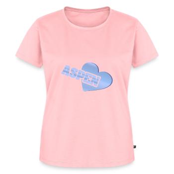 Love Aspen - Frauen Premium Bio T-Shirt - Rosa - Vorne - AI Model Female 172 dark (172cm)