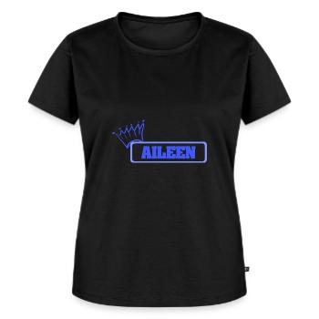 Schwester Aileen - Frauen Premium Bio T-Shirt - Schwarz - Vorne - Selfina (174cm)