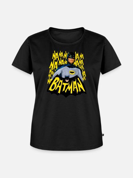 DC Comics Retro Schauspieler Titelsong - Frauen Premium Bio T-Shirt - Schwarz
