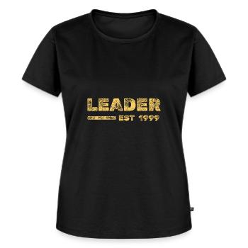 1999 - Frauen Premium Bio T-Shirt - Schwarz - Vorne - Selfina (174cm)