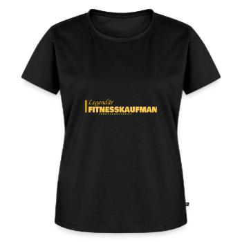 Occupation Fitness Management Assistant - Women's Premium Organic T-shirt - black - Front - Selfina (174cm)