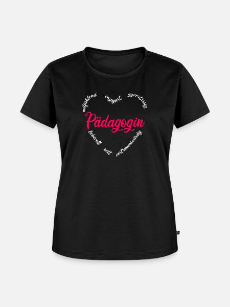 Pädagogin - Frauen Premium Bio T-Shirt - Schwarz