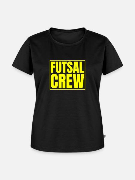 Futsal Crew Geschenk - Frauen Premium Bio T-Shirt - Schwarz