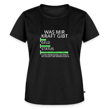 Jurastudium Jurastudent Anwalt Eigentum Besitz - Frauen Premium Bio T-Shirt - Schwarz - Vorne - Selfina (174cm)