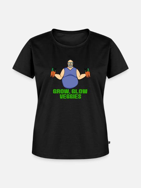 Gemüse Verkäufer - Frauen Premium Bio T-Shirt - Schwarz