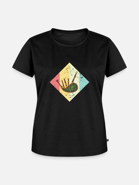 Dudelsack - Frauen Premium Bio T-Shirt - Schwarz
