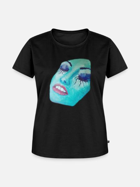 sleep - Frauen Premium Bio T-Shirt - Schwarz