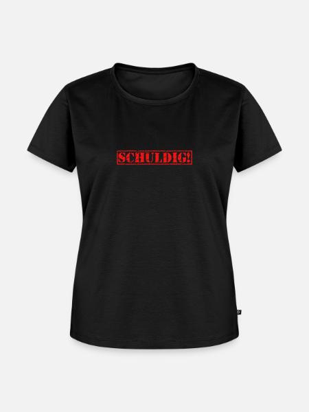 Schuldig - Frauen Premium Bio T-Shirt - Schwarz