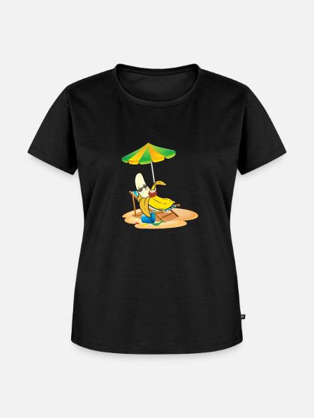 Sie ist hier die Top-Banane - Frauen Premium Bio T-Shirt - Schwarz