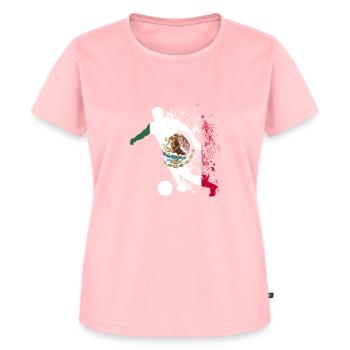 Mexico National Team World Cup - Women's Premium Organic T-shirt - rose - Front - AI Model Female 172 dark (172cm)