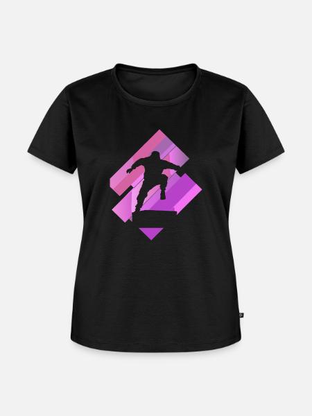 Parkour Hip - Frauen Premium Bio T-Shirt - Schwarz