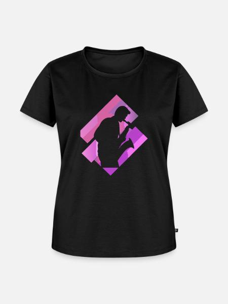 Jazz Blasmusik - Frauen Premium Bio T-Shirt - Schwarz
