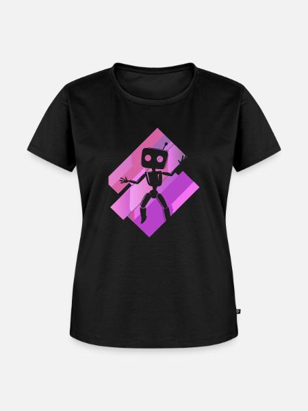 Robotik Technologie Informatik - Frauen Premium Bio T-Shirt - Schwarz