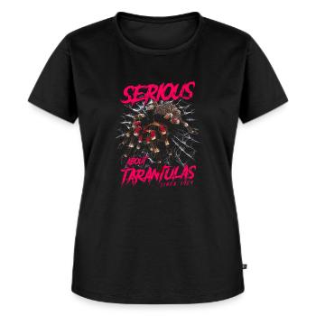 Serious About Tarantulas Pet Spider Born In 1989 - Women's Premium Organic T-shirt - black - Front - Selfina (174cm)