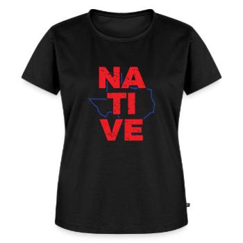TX Texas Native Geschenk für Home State Pride - Frauen Premium Bio T-Shirt - Schwarz - Vorne - Selfina (174cm)