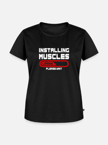 Training - Frauen Premium Bio T-Shirt - Schwarz