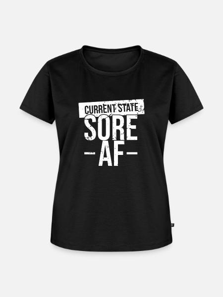 training - Frauen Premium Bio T-Shirt - Schwarz