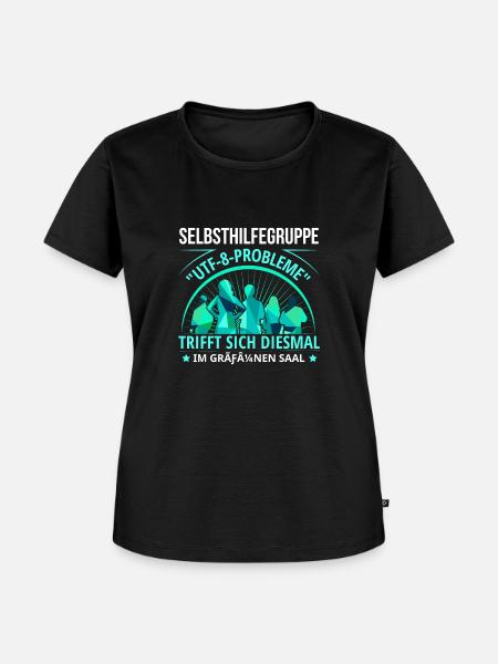 Witziger Spruch für Nerds, Programmierer - Frauen Premium Bio T-Shirt - Schwarz