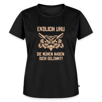 Unter Hundert Diät Fitness Abnehmen Unter 100 kg - Frauen Premium Bio T-Shirt - Schwarz - Vorne - Selfina (174cm)