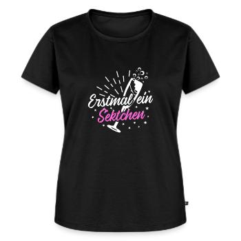Sekt Damen Hokus Pokus Sektchen Modus - Frauen Premium Bio T-Shirt - Schwarz - Vorne - Selfina (174cm)