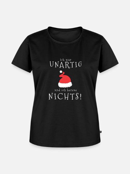Weihnachten - Frauen Premium Bio T-Shirt - Schwarz