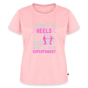 Dance Training Ballroom Couple Dance - Women's Premium Organic T-shirt - rose - Front - AI Model Female 172 dark (172cm)