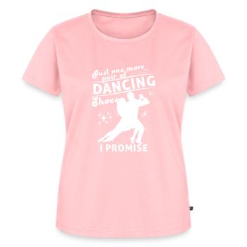 Tanzen Spruch Ballsaal Paartanz Tanz Tanzfläche - Frauen Premium Bio T-Shirt - Rosa - Vorne - AI Model Female 172 dark (172cm)