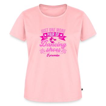 Tanzen Spruch Ballsaal Paartanz Tanz Tanzfläche - Frauen Premium Bio T-Shirt - Rosa - Vorne - AI Model Female 172 dark (172cm)
