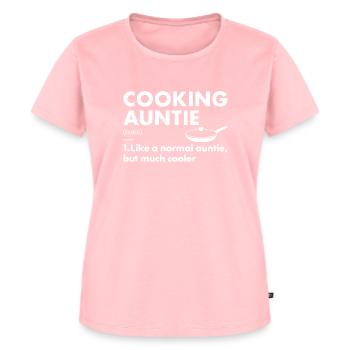 Cook Auntie Definition Cooking - Women's Premium Organic T-shirt - rose - Front - AI Model Female 172 dark (172cm)