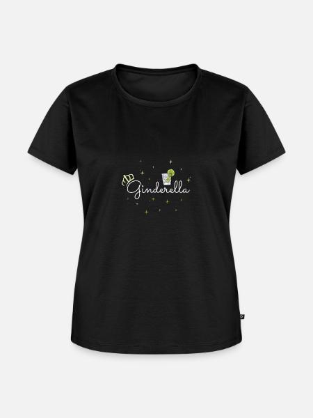 Ginderella - Frauen Premium Bio T-Shirt - Schwarz
