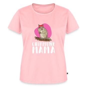 Cadeau de rongeur chipmunk - T-shirt Premium bio Femme - rose - Devant - AI Model Female 172 dark (172cm)