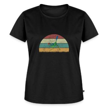 xxx Dinosaur Kids Dino Gift - Women's Premium Organic T-shirt - black - Front - Selfina (174cm)