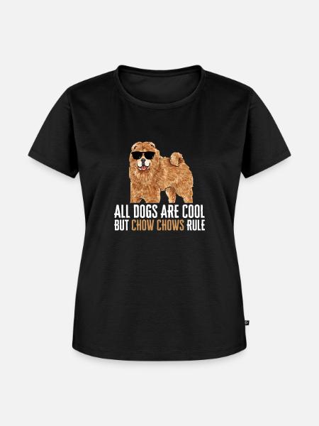 Chow Chow Hund - Frauen Premium Bio T-Shirt - Schwarz